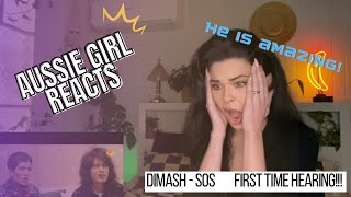 Dimash “SOS” Reaction  First Time Hearing [upl. by Margret]