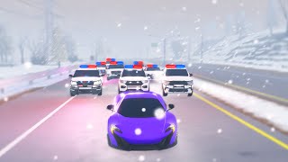 I Was Set Up By The Cops Hostages Police Chase Turns Into shoot out Roblox [upl. by Enegue949]