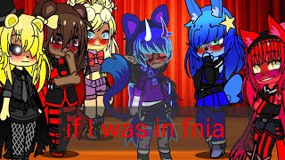 if I was in fnia day 1gacha afton gachaclub myau fnaf fnia [upl. by Algar37]