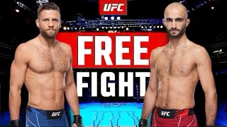 Calvin Kattar vs Giga Chikadze  UFC FREE FIGHT  MMAPlus [upl. by Sheline]