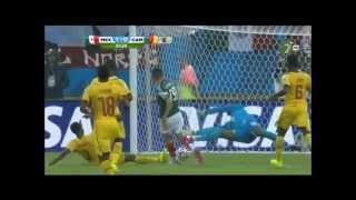 Gol de Oribe Peralta vs Camerún  Narración de Martinoli  Brasil 2014 [upl. by Enimasaj738]