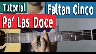 Faltan Cinco Pa Las Doce  Guitarra Tutorial by Juan Diego Arenas [upl. by Sue]