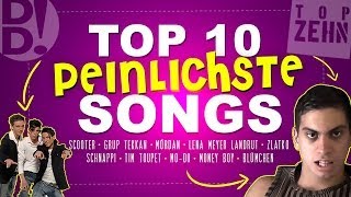 DIE TOP 10 DER PEINLICHSTEN DEUTSCHEN SONGS  Digges Ding [upl. by Chelsea]