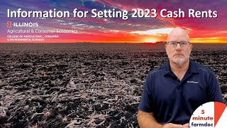 Information for Setting 2023 Cash Rents [upl. by Ainafetse482]