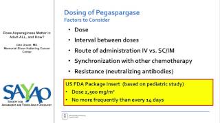 Does Asparaginase Matter in Adult ALL and How  Dan Douer MD [upl. by Deanna168]