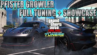 GTA 5 PFISTER GROWLER FULL TUNING  SHOWCASE UNRELEASED TUNERS DLC [upl. by Annaeed]