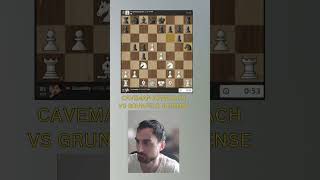 Caveman Approach vs Grunfeld Defense chess [upl. by Juanita]