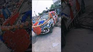 Beautiful Wedding Car Decoration  bridal cardecoration ytshorts youtubeshorts viralvideo new [upl. by Lock323]