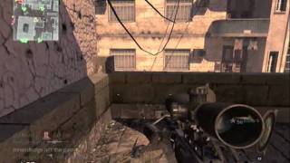 MW2 SNIPER MONTAGE BARRETT 50 CAL NEW [upl. by Normalie]