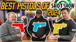 The Top 5 Pistols At SHOT Show 2024 [upl. by Arodnap]