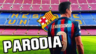 Canción Lewandowski al Barcelona Parodia Plan A  Paulo Londra [upl. by Koral]