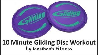 Gliding Disc Workout for Home [upl. by Thorbert]