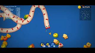 Worms Zone Hungry Kitty Tiny Snake  Worms Zone Biggest Kitty Slither Snake [upl. by Mahmud]