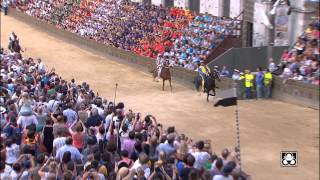 Palio di Siena 16 Agosto 2015 prima prova [upl. by Nylidnam155]