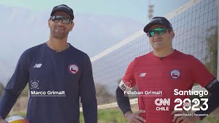 Primos Grimalt La inspiradora dupla que destaca en vóleibol playa  CNN Panamericanos  Capítulo 1 [upl. by Rita927]