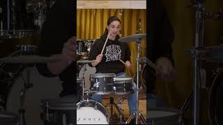 Beginner Drummers Try This Groove 😁🥁 [upl. by Nnyrat]