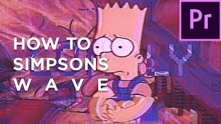 How to create a Ｓｉｍｐｓｏｎｓ Ｗａｖｅ video  Tutorial NEOTIC BootlegBoy VAPORWAVE [upl. by Airbmac]