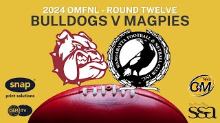 2024 R12 Bulldogs v Magpies [upl. by Anifad411]