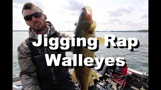 My Favorite Walleye Lure  Jigging Rap Tips [upl. by Kohn]