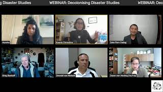 WEBINAR Decolonising Disaster Studies [upl. by Noemys583]