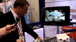 iSYS1 Needle Placement Robot at RSNA 2012 [upl. by Butcher204]