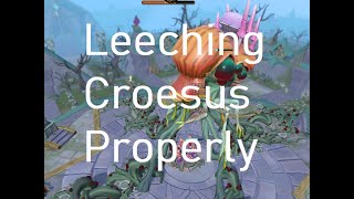 How To Properly Leech Croesus  5m GPHR  205k Fletch XPHR Mass World 68 [upl. by Gizela]