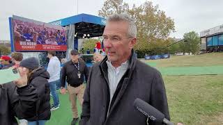 Urban Meyer shares his thoughts on the Kansas football program [upl. by Ikila65]