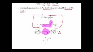 Pareto Type II Distribution  Insurance Policy Excess Worked Example [upl. by Yeslaehc]