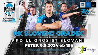 01KROG  LIGA NLB 2425 RK SLOVENJ GRADEC  RD LL GROSIST SLOVAN [upl. by Russon]