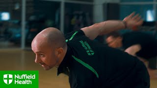 At home HIIT Workout No Equipment  Nuffield Health [upl. by Vookles]