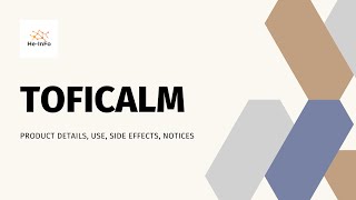 TOFICALM Uses composition side effects and product details TOFICALM 100TOFICALM 50TOFISOPAM [upl. by Akemrej]