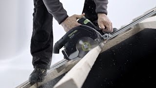 Festool HKC 55 Cordless portable circular saw [upl. by Agneta59]