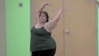 Selfproclaimed fat girl dances in viral video [upl. by Airotcivairam]