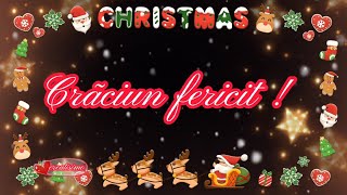 🎀 Mesaje de Crăciun🎅🏼 Urări de CRĂCIUN FERICIT 🎄 SĂRBĂTORI FERICITE ☃️🎊 Felicitări de Crăciun [upl. by Radnaxela847]