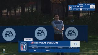 Epic 2nd Round of EA Sports PGA Tour in New England Championship with Nicholas the Dude [upl. by Notlil]