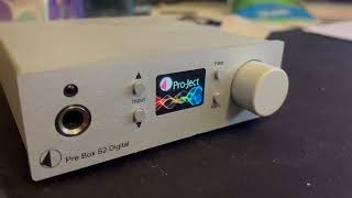 ProJect Audio System Pre Box S2 Digital Preamplifier  Made in Austria [upl. by Hooker534]