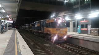 9134 sandstone train at Dunmore Shellharbour Junction [upl. by Ybocaj]