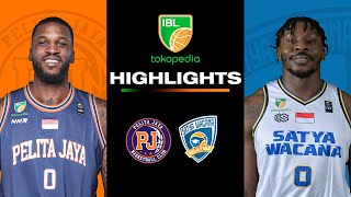 Highlight Pelita Jaya Jakarta vs Satya Wacana Salatiga  8 March 2024  IBL Tokopedia 2024 [upl. by Raoul]