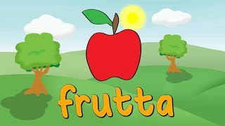 I nomi della FRUTTA in ITALIANO per bambini  Impara litaliano  Learn italian  Aprenda italiano [upl. by Malvino]