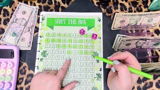 Shut the Box St Patrick’s Day Version Savings Challenge by BudgetWithMrsP [upl. by Venn56]