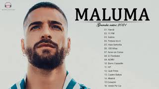 Grandes exitos del MALUMA  Mix Exitos DE MALUMA 2021  15 mejores canciones [upl. by Oicaro]