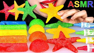 ASMR KOHAKUTO MUKBNG RAINBOW DESSERTS EATING SOUNDS 코하쿠토 먹방 무지개 디저트 이팅 사운드 먹방 [upl. by Ursas]