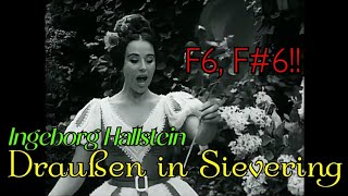 HD Ingeborg Hallstein  Draußen in Sievering Johann Strauss II [upl. by Ttimme]