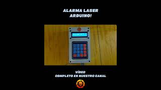 Cómo construir una ALARMA perimetral con ARDUINO en minutos arduino laser [upl. by Ynnoj19]