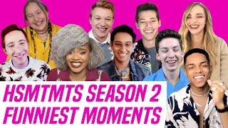 HSMTMTS Season 2 Cast Talks Funniest Moments on Set [upl. by Albemarle]