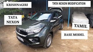 Tata Nexon Modification  Krishnagiri  Base to top model  Nexon  Tata Nexon  Nexon XE [upl. by Lacey112]