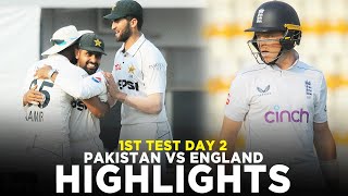 Full Highlights  Pakistan vs England  1st Test Day 2 2024  PCB  M3G1K [upl. by Roby771]