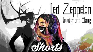 LED ZEPPELIN  IMMIGRANT SONG  GIRL DRUMMER shorts [upl. by Ttegirb]