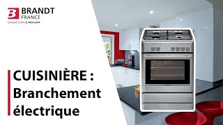 Comment brancher une cuisinière [upl. by Jun]