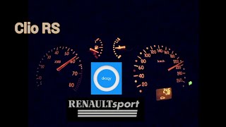 Renault Clio RS 172 Ph1 Acceleration 100200 Kmh ☑️Dragy [upl. by Len]